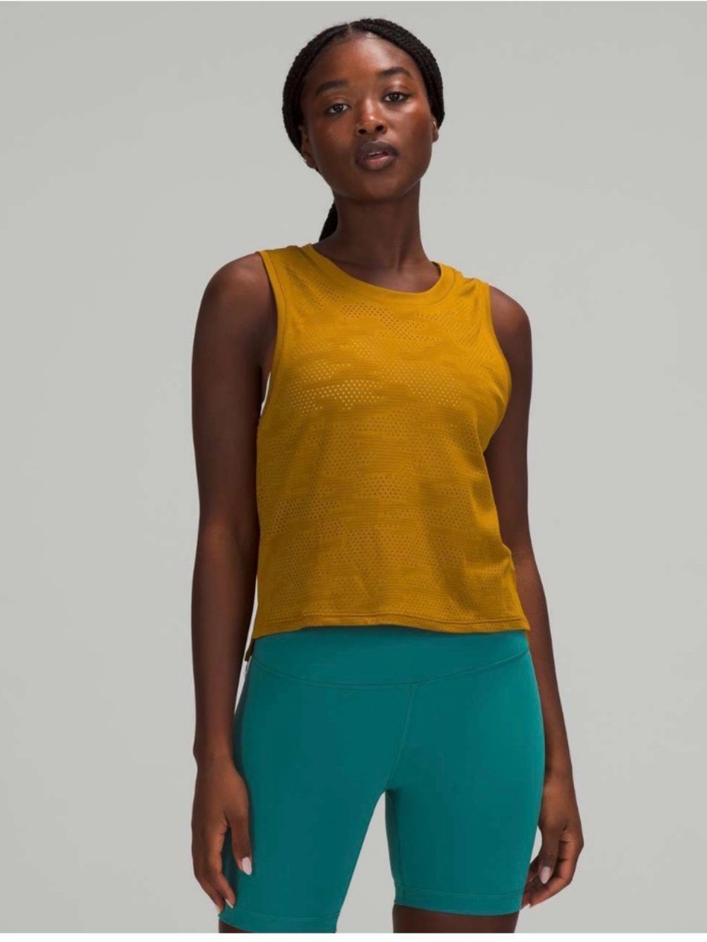 Lululemon Train to Be Tank Top Camo